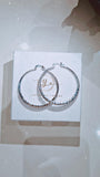 Silver Hoops